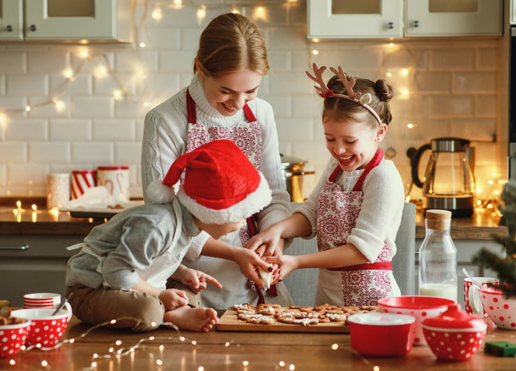 Consejos para cuidar la alimentación de nuestros hijos en Navidad